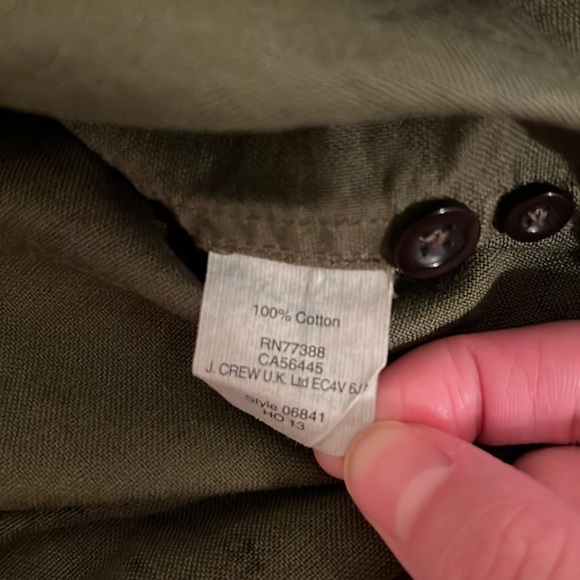 J. Crew Camouflage Button Down Shirt - Picture 4 of 4